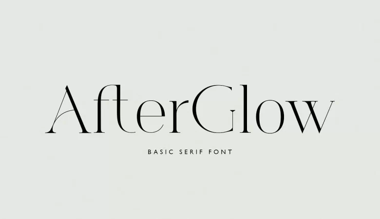 Afterglow Font