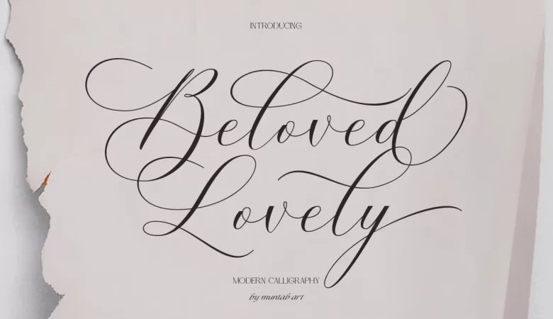 Beloved Lovely Font