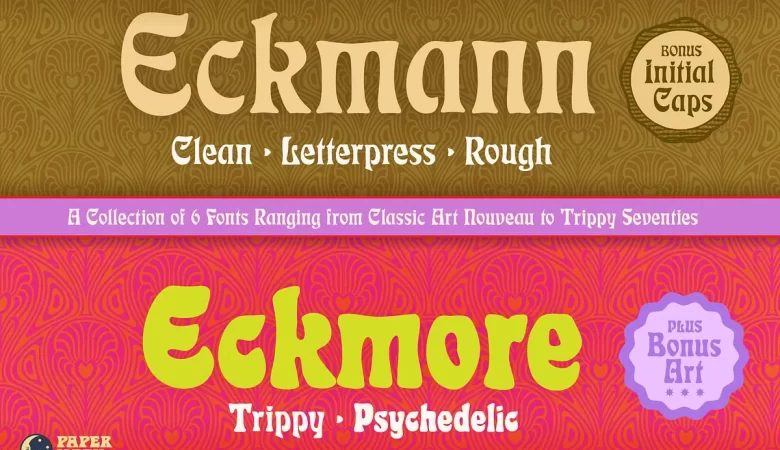 Eckmann and Eckmore Font