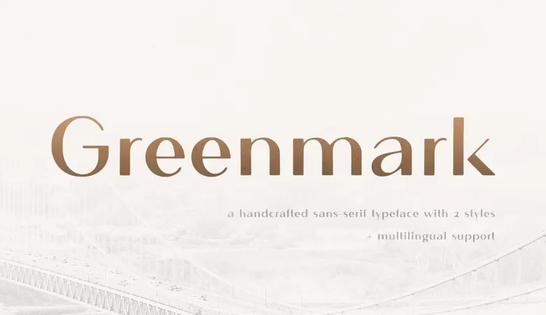Greenmark Font