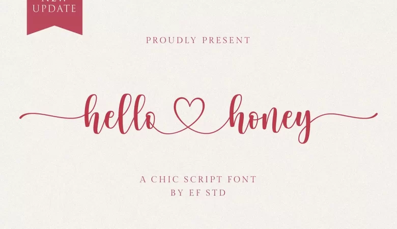 Hello Honey Font