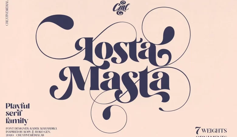 Losta Masta Font