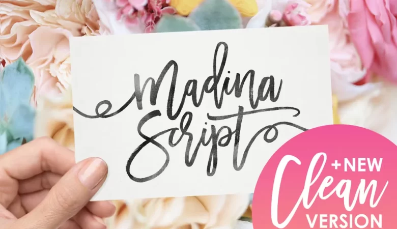 Madina Script Font