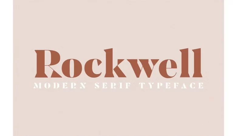 Rockwell Font