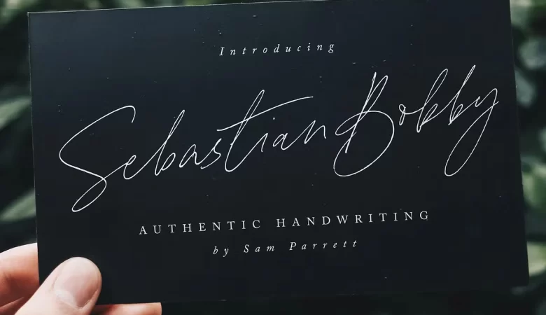 Sebastian Bobby Font