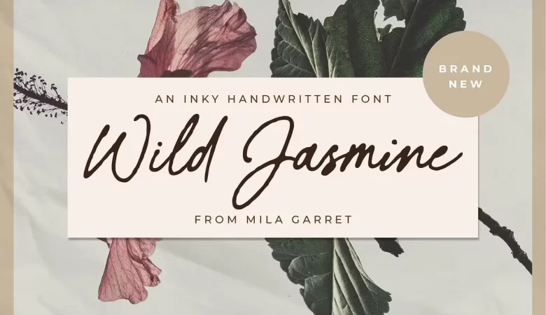 Wild Jasmine Font