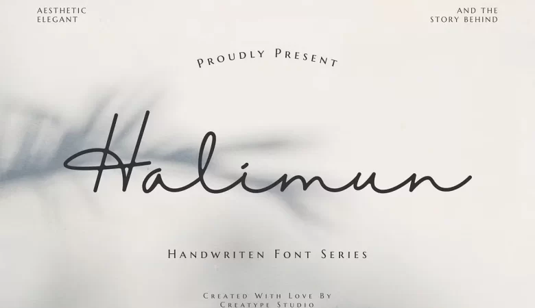 Halimun Font