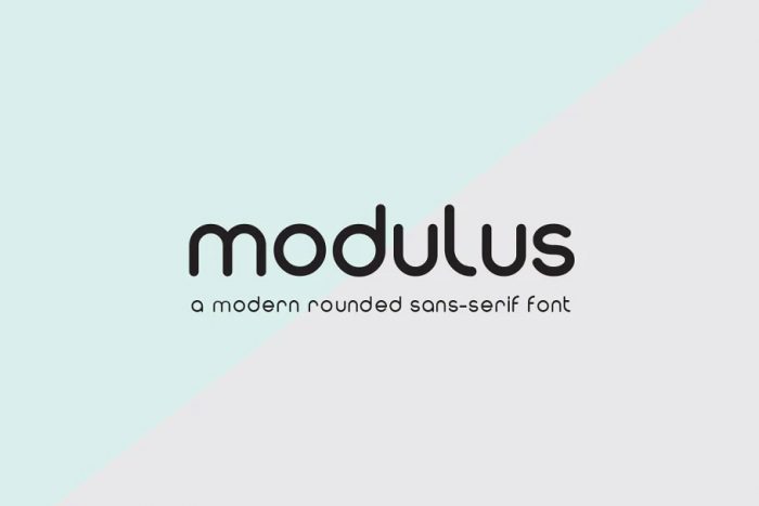 Modulus Font