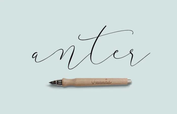 Anter Script Font
