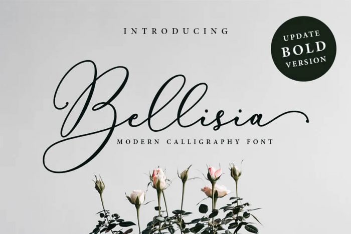 Bellisia Script Font