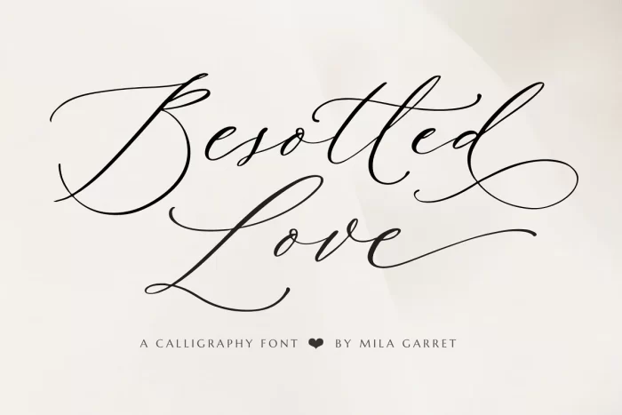 Besotted Love Font