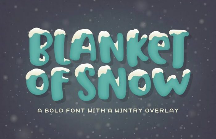 Blanket Of Snow Font