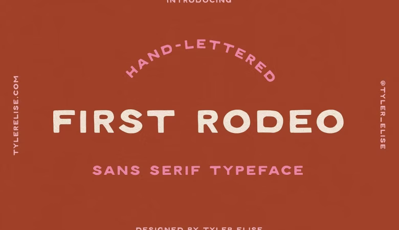 FIRST RODEO Font
