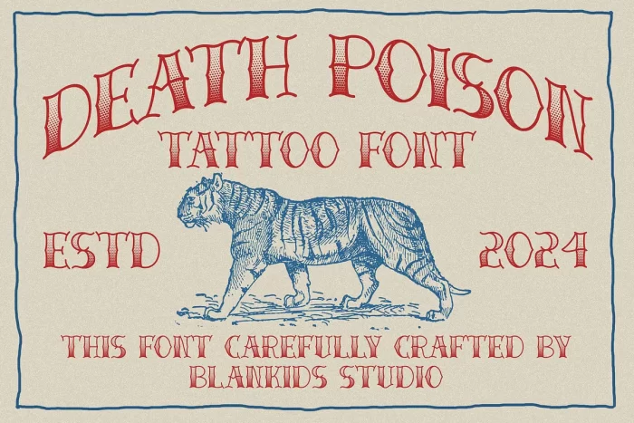 Death Poison Font