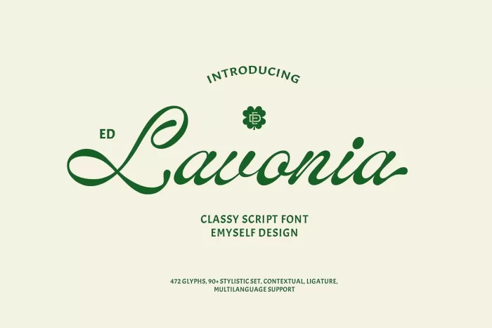ED Lavonia Font