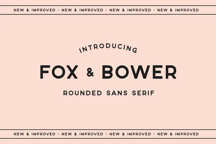 Fox and Bower Font