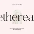 Ethereal Font