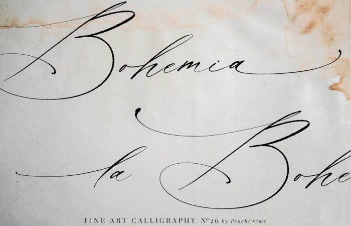 La Bohemia Font
