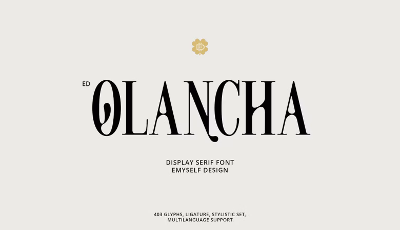 ED Olancha Font