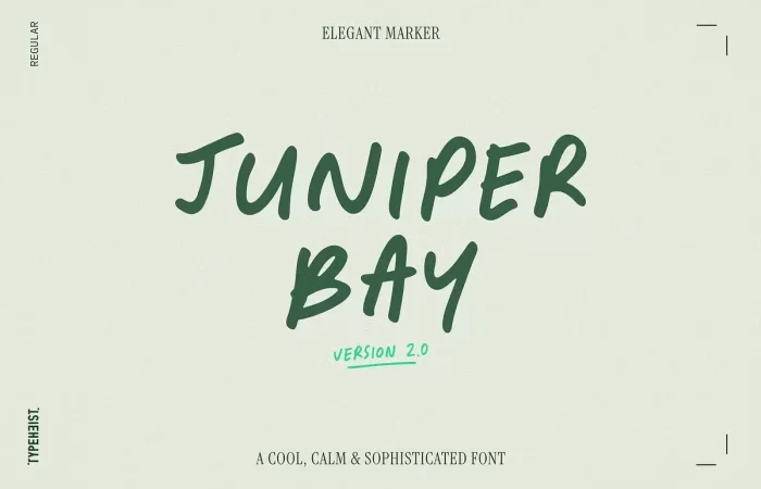 Juniper Bay Font
