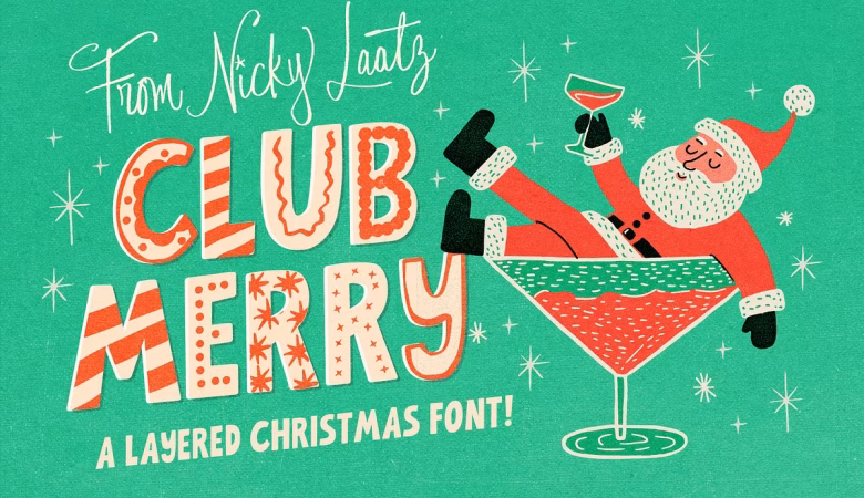Club Merry Font