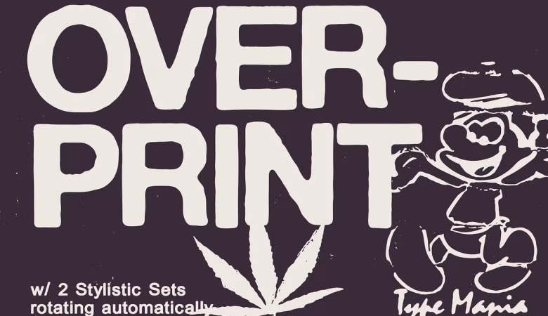 Overprint TM Font